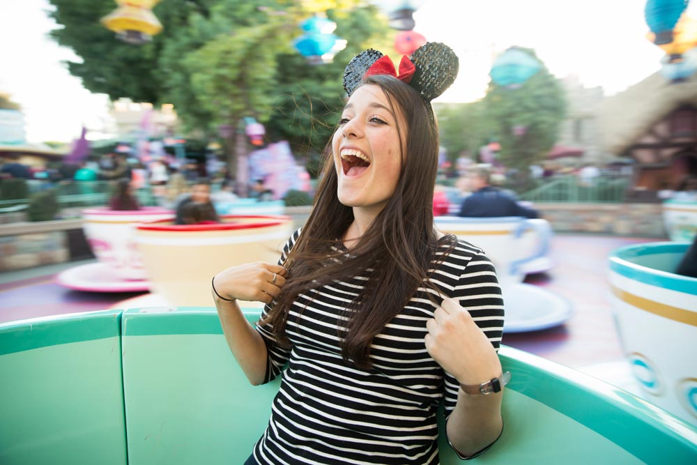 Getting ready for Disneyland
