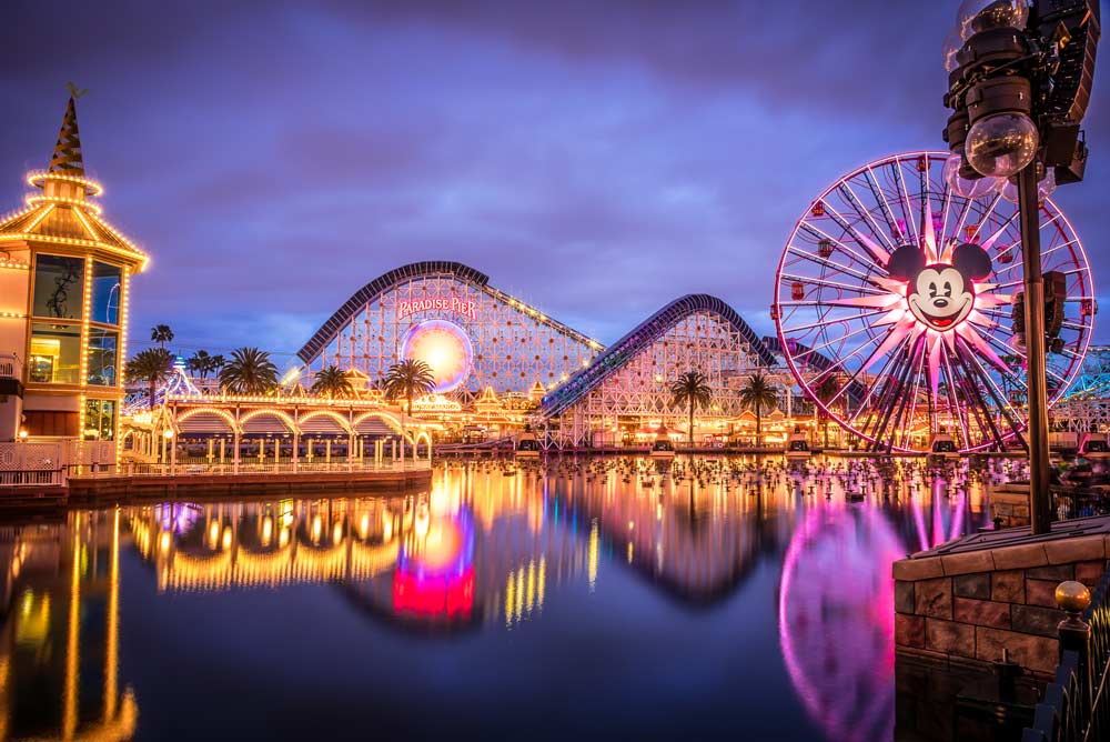 Getting ready for Disneyland