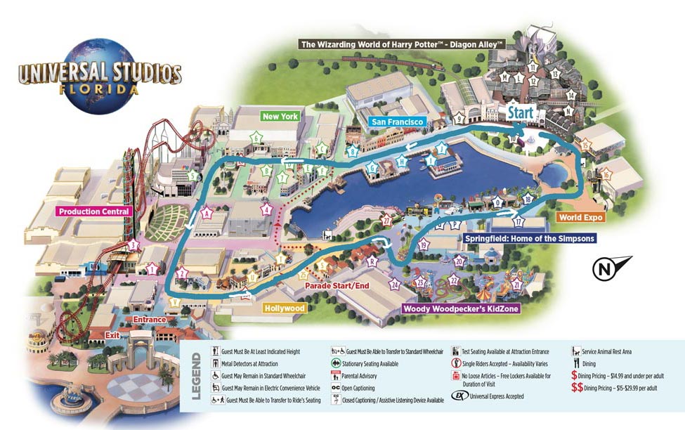 One day at Universal Orlando