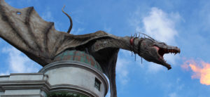 Gringotts ride at Universal Studios Orlando Florida