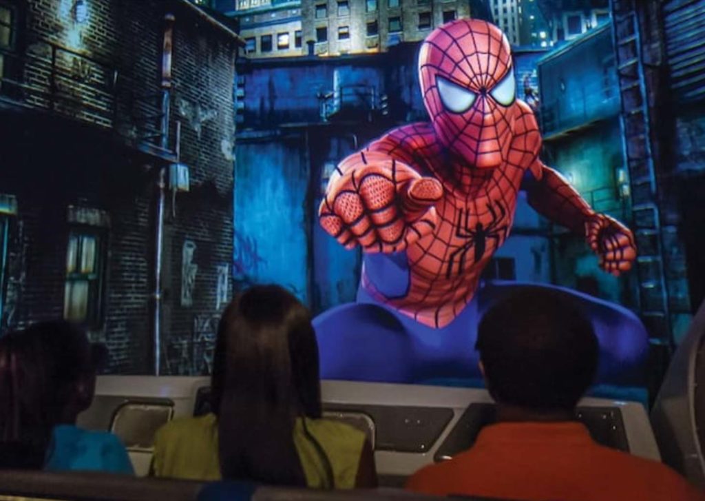 The Adventures of the amazing Spiderman at Universal Orlando