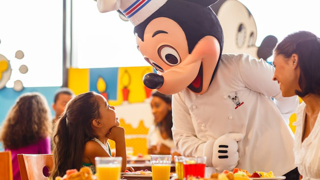 Chef Mickey at Disney World