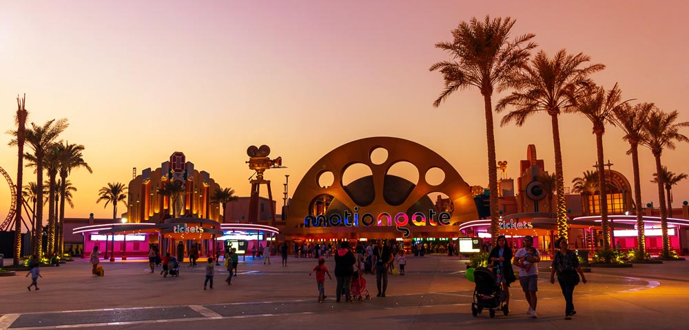 Motiongate Dubai Best theme parks in Asia